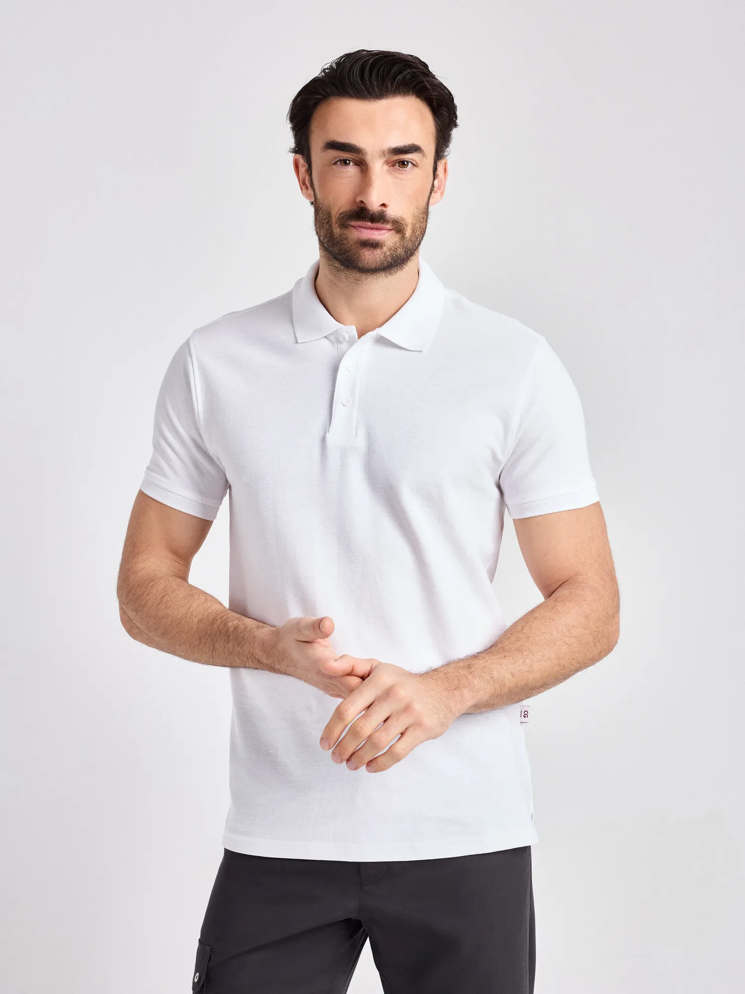 Iseo Man - Poloshirt - weiß